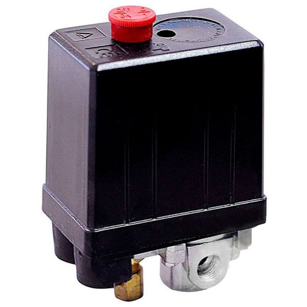 Pressostato com Válvula, Chave e Manifold 4 Vias 100/140 PSI CHIAPERINI-100140