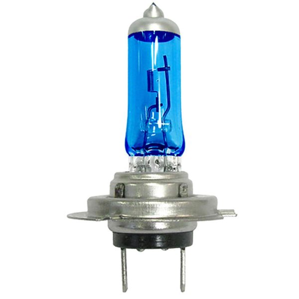Lâmpada Halógena para Farol H7 55W 12V Azul GAUSS-GL61H7