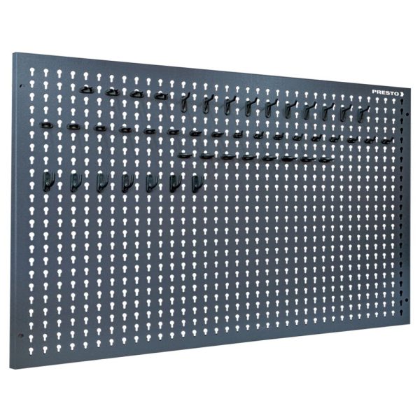 Painel para Ferramentas 970 x 640 x 20mm com 48 Ganchos PRESTO-90414