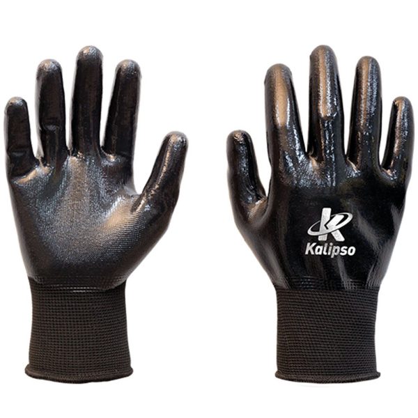 Luva NBR Pro Preta Tamanho G KALIPSO-020553