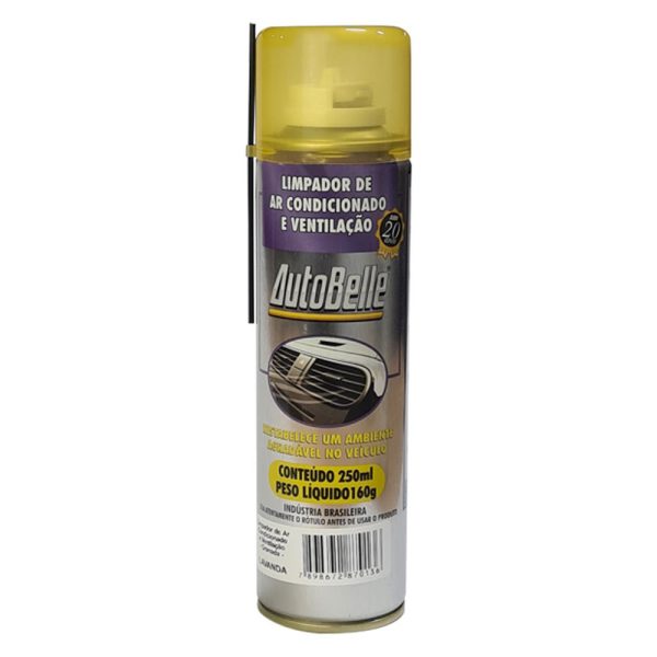 Limpador Granada de Ar Condicionado 250ml com Aroma Lavanda AUTOBELLE-7440015