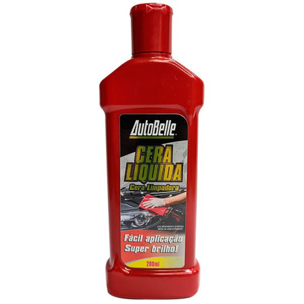 Cera Líquida Limpadora 200ml AUTOBELLE-7440025