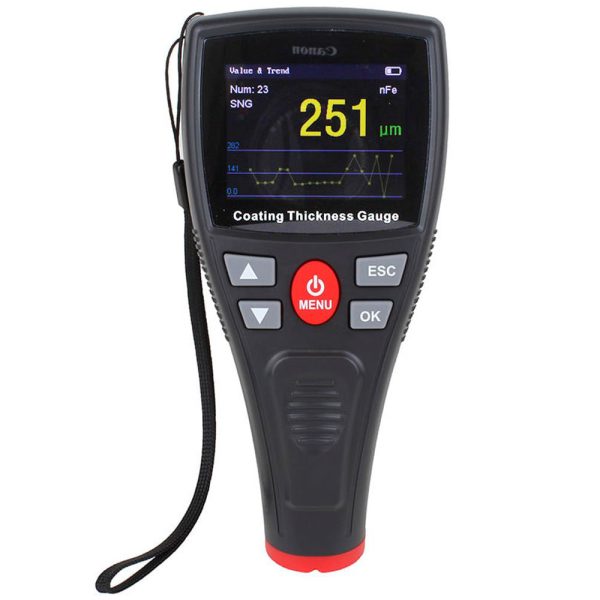 Medidor de Espessura de Camada Faixa 0 à 15mm NOVOTEST-WT-2110
