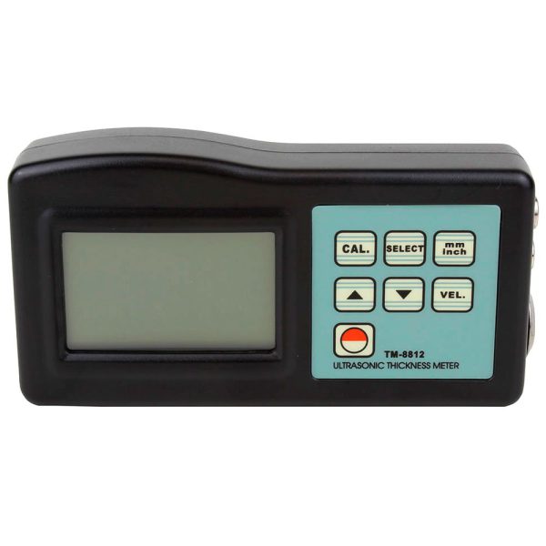 Medidor de Espessura Ultrassônico Digital Metal e Não-Metal 1-200mm NOVOTEST-TM-8812