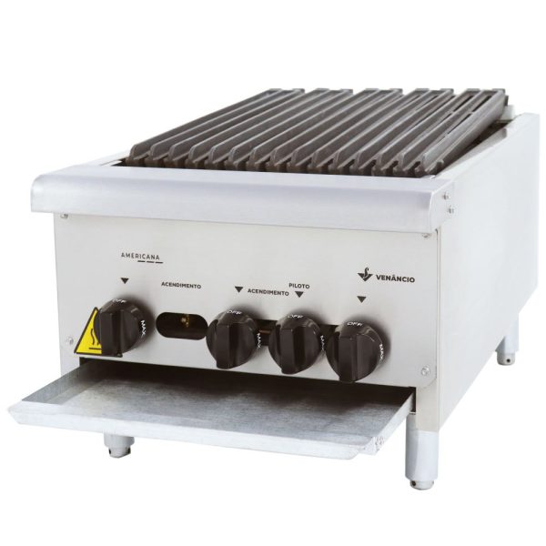 Chapa Grill a Gás Americana 785mm VENANCIO-CGG45