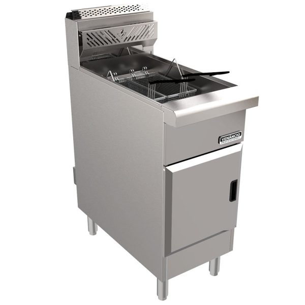 Fritador Óleo Industrial a Gás 20L VENANCIO-RFB50