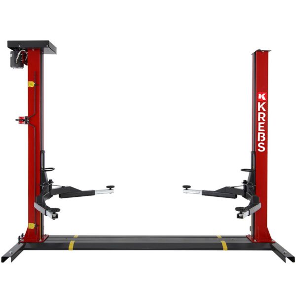 Elevador Automotivo Vermelho 2,5 Toneladas Lubrificação a Óleo Trifásico 220V EF-2500 KREBS-11814101