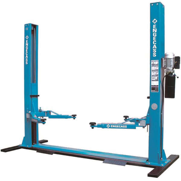 Elevador Automotivo Hidráulico Azul 4 Toneladas EH 4000 Monofásico 3CV 220V com Base ENGECASS-40980