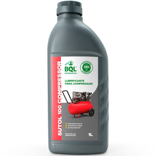 Óleo Lubrificante Sutol 100 1 Litro para Compressor Alternativo BIOLUB-3609