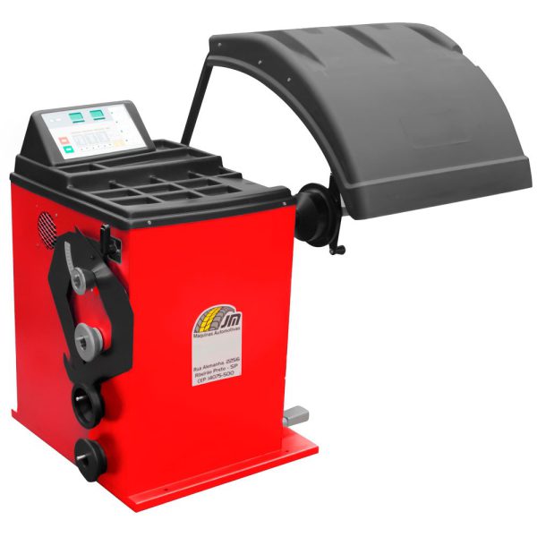 Balanceadora de Rodas Motorizada Vermelha 220V BL-800 JMEQUIPAMENTOS-BL800