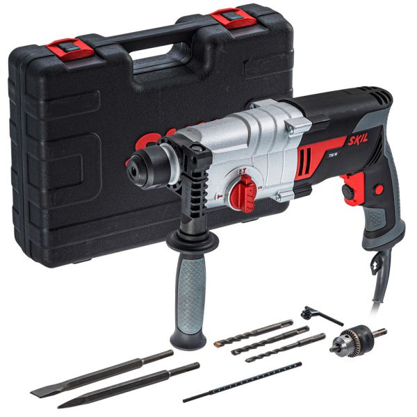 Martelo Eletropneumático 1859 SDS Plus 13mm 2.1J 750W 220V com 3 Funções Acessórios e Maleta SKIL-F0121859JA-000