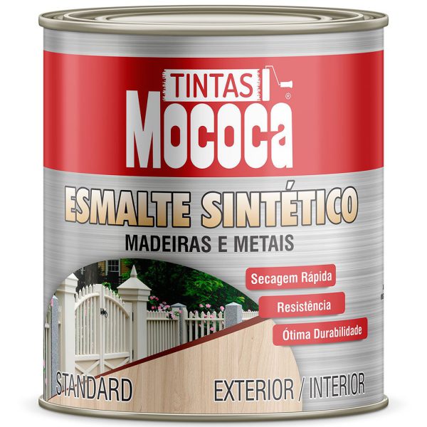 Tinta Esmalte Sintética Fosco Preto 900ml MOCOCA-25006