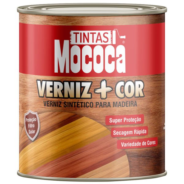 Verniz Brilhante Mogno 900ml MOCOCA-25154