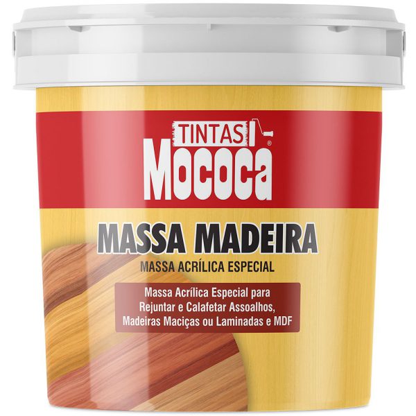 Massa para Madeira Nogueira a Base de Água 350g MOCOCA-25749