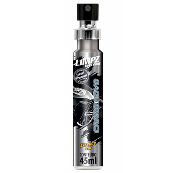 Cheirinho Aromatizante 45ml com Aroma de Carro Novo LIMPZ AUTO-CHS001