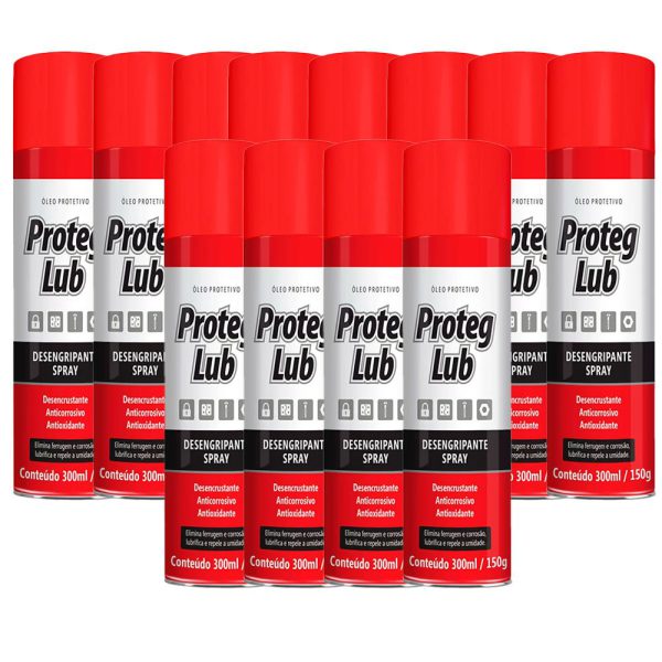 Desengripante 300ml com 12 Unidades PROTEG LUB-K3915