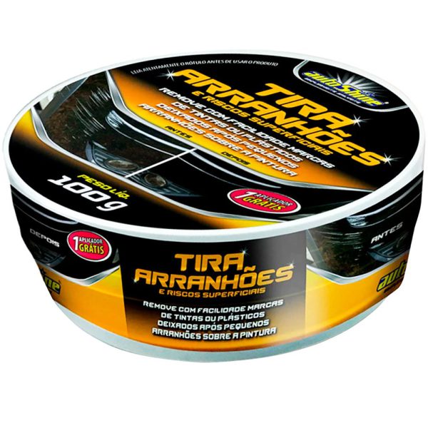 Cera Tira Arranhões 100gr AUTO SHINE-AS12552-100GR