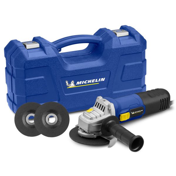 Esmerilhadeira Angular 4.1/2 Pol. 900W 220V com 3 Discos de Corte MICHELIN-MI01