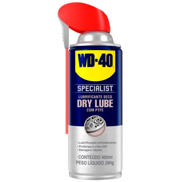 Specialist Dry Lube - Lubrificante Seco PTFE 400ml - Aerossol WD-40-466638