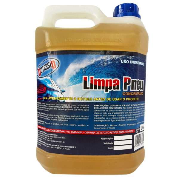 Limpa Pneus Concentrado 5L DETERSID-LP 54