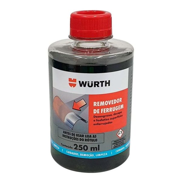 Removedor de Ferrugem 250ml WURTH-890130251
