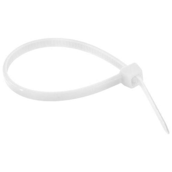 Abraçadeira de Plástico Branca 100 x 2,5mm com 100 Unidades SPARTA-4551555