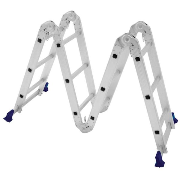 Escada Multifuncional de Alumínio até 150Kg com Plataforma MOR-5223