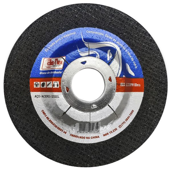 Disco De Desbaste 115 x 6,0 x 22,3 mm DISFLEX-16.026