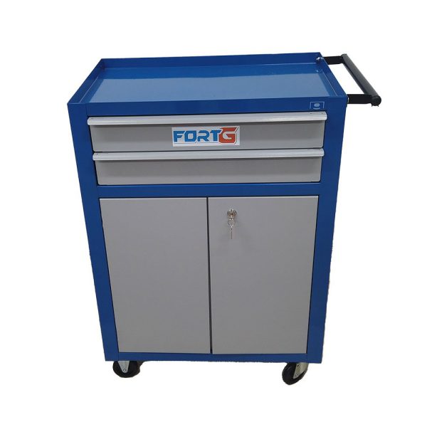 Carrinho para Ferramentas Profissional Fechado com 2 Gavetas FORTG-75063