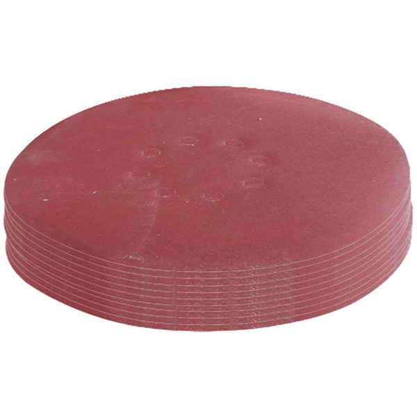 Disco de Lixa 225mm Grão 120 Óxido de Alumínio com 10 Unidades WBR-873594