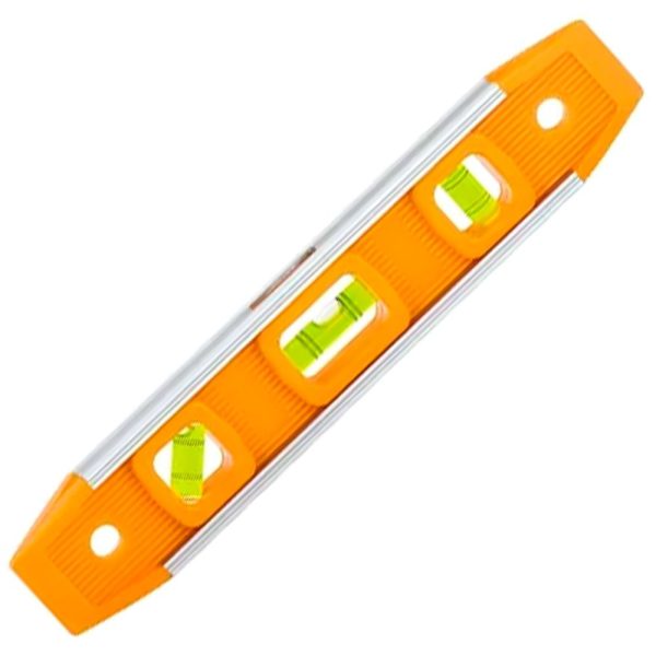 Nível de Plástico Reforçado 235mm 3 Bolhas Torpedo SPARTA-3461155