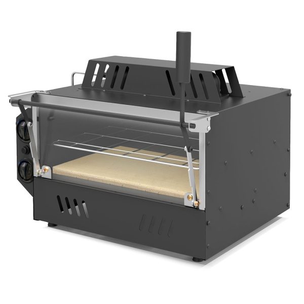Forno Guilhotina a Gás 53 X 47cm até 350ºC sem Cavalete SARO-FGGN