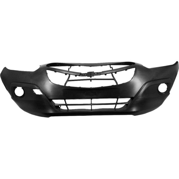 Para-Choque Dianteiro Preto com Furo para Chevrolet Spin 2012 LOMA-606