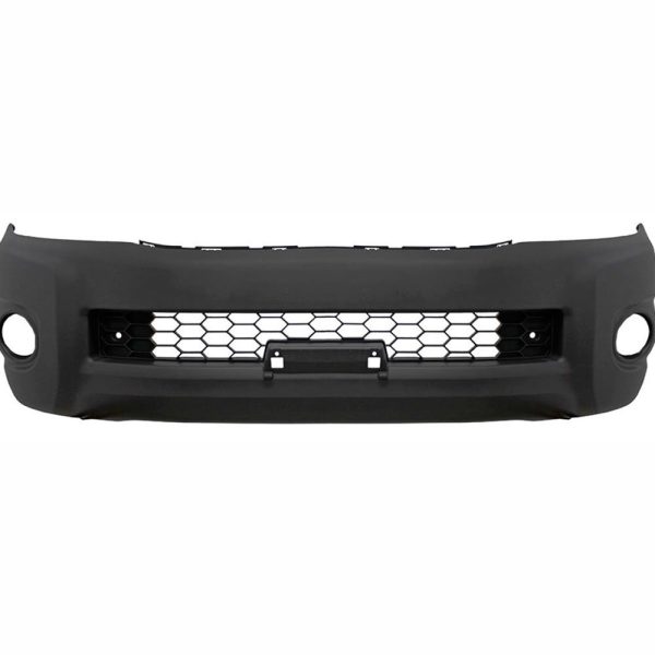 Para-choque Dianteiro Preto para Hilux com Grade Farol e Furo para Moldura DTS-7063