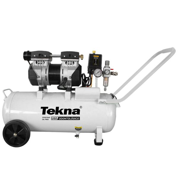 Compressor de Ar Isento de Óleo 35L 1,8HP 6,4 Pés 220V TEKNA-1012106