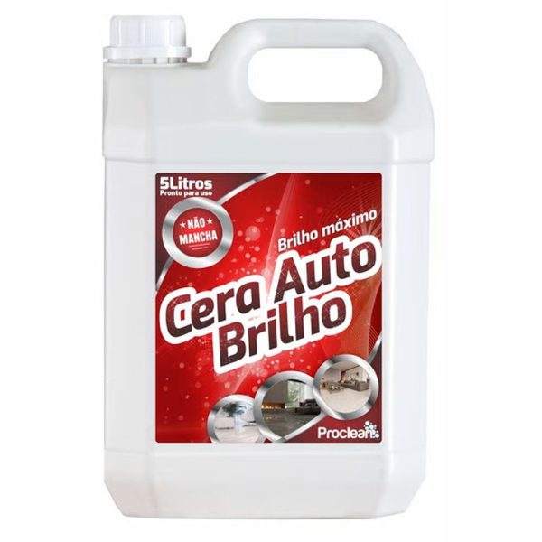 Cera Acrílica Auto Brilho 5L PROCLEAN-PCCAB5L