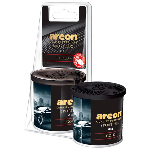 Aromatizante em Gel para Carros Sport Lux Gold AREON-978231