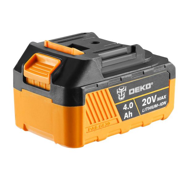 Bateria de Íons de Lítio Intercambiável 4Ah 20V DEKO-BT20XL01-0540