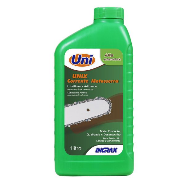 Lubrificante Aditivado x 1L para Correntes de Motosserras UNI-13137