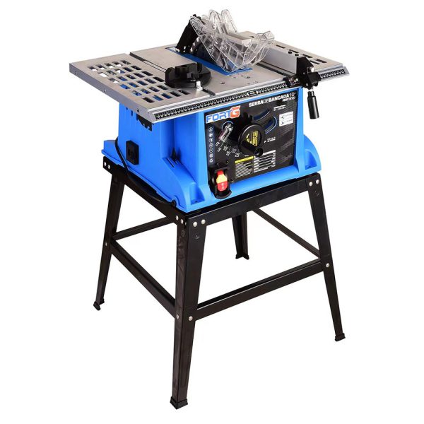 Serra de Bancada 10 Pol. 1600W 220V com Mesa Maciça FORTGPRO-FG3011X