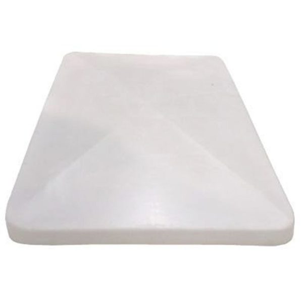 Tampa Branca Inteira para Carro Cuba Metálico 300L/3,4kg BRALIMPIA-EM301