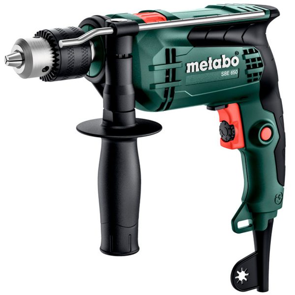 Furadeira de Impacto Reversível Industrial 650W 1/2 Pol. 1500RPM 220V METABO-SBE650