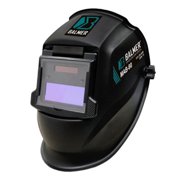 Máscara Solda Automática Fixa Ton. 11 com Bateria Lítio BALMER-MAB-90