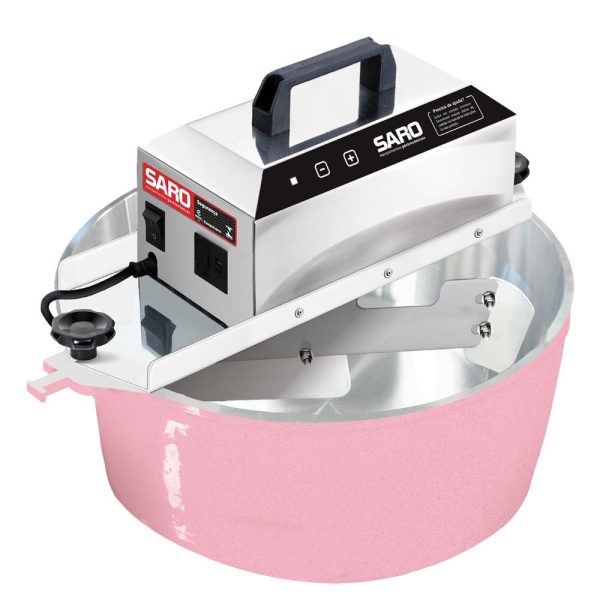 Misturador Elétrico Rosa 5Kg 130W Bivolt com Regulador de Velocidade SARO-PA10RRO