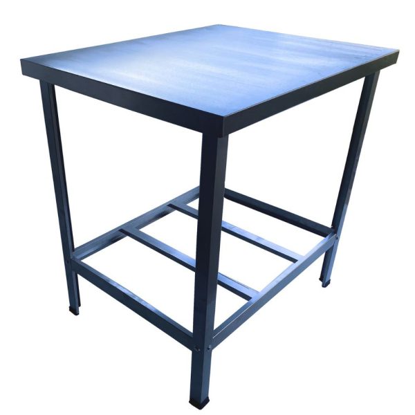 Mesa de Serviço MSI-05 100 x 70cm em Aço com 2 Travessas CEFAZ-MSI-05