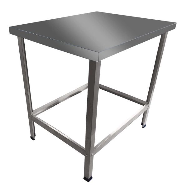Mesa de Serviço Slim MSIS-11 55 x 55cm em Aço sem Travessa CEFAZ-MSIS-11