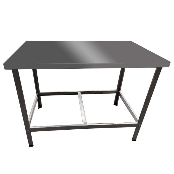 Mesa de Serviço Slim MSIS-13 55 x 70cm em Aço com 1 Travessa CEFAZ-MSIS-13