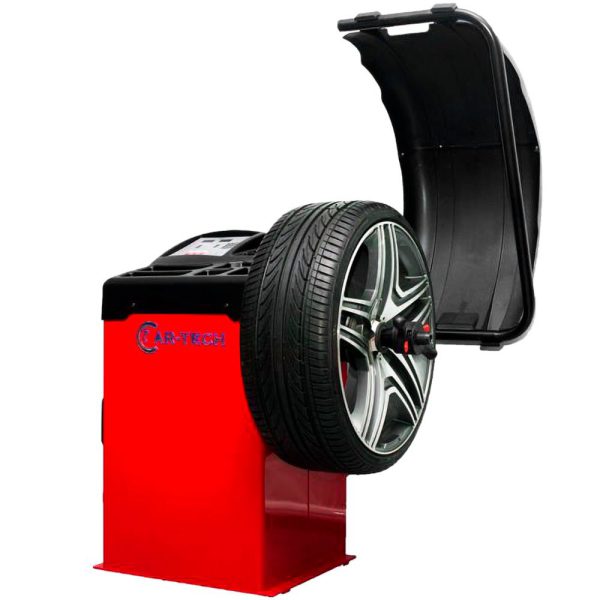 Balanceadora de Rodas Motorizada CT-455 para Automóveis 10 a 24 Pol. Monofásica CAR-TECH-BK-455