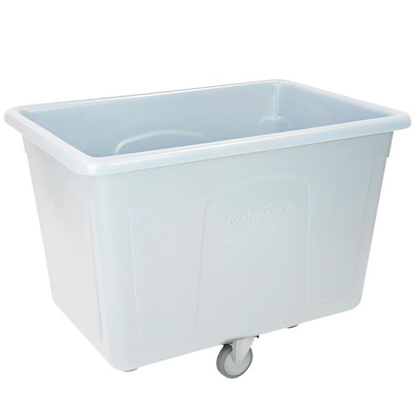 Carro Cuba Branco 116 x 80 x 115cm 400L Sem Tampa BRALIMPIA-C400BR