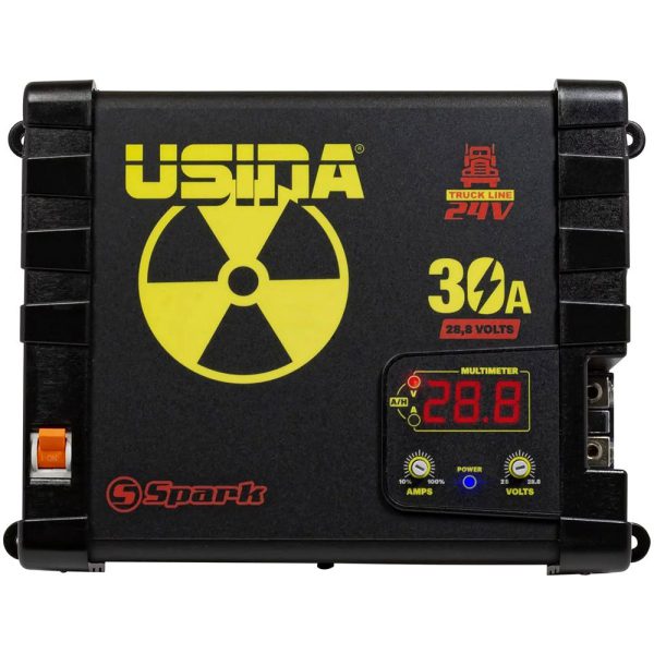 Fonte e Carregador Automotivo Truck Line 30A 28,8V Bivolt Automático 110/220V USINA-31250546